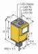 Turck Q45AD9LP Opto Sensor retro-reflective sensor with polarization sensor. 3037619