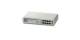 Allied Telesis AT-GS910/8E-50 ALLIED 8 port 10/100/1000TX unmanaged switch with external power supply EU Power Adapter