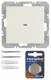 Berker 85655282 KNX-Funk Wandsender 1fach flach quicklink S.1 weiß,glänzend