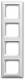 Busch Jaeger 2CKA001725A1561 BJ 1724-914 Cover alpine white, Busch-balance SI frame Busch-balance SI