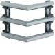 Hager BKIS121303DVERZ Outside corner steel sheet 12.5x230 mm OT2x80 mm galvanized