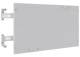 ABN MT2210 ESPRO-Modul tief 500x300 mm Klemmen waagrecht schutzisoliert