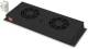 Slot ventilation unit Digitus 2 fans, black