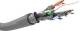 Goobay 95709 CAT 6 Netzwerkkabel, S/FTP (PiMF), grau, CCA-Leiter, AWG 26/7, LSZH-Mantel