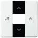 Busch Jaeger 2CKA006220A0076 BJ 6235-84 Cover plate RTR studio white, Busch-free @ home