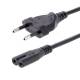 Startech.com PXTNB2SEU1M 1m Standard Laptop Stromkabel EU zu C7 Steckerkabel