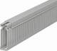 OBO Bettermann 6178026 wiring channel LK460015, stone gray 2000mm with base perforation