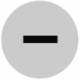 Moeller 218303 EATON M22-XDL-W X5 keys lens flat, white m.Symbol decrease 