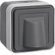 Hager WNC155 Kabelauslass AP W.1 IP55 grau