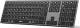 Inateck KB06007_GRAY Keyboard, ergonomisches Design, QWERTZ, grau