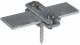 Dehn + Soehne 286030 DEHN ribbon holder St / tZn , m. Wood screw 5x35mm