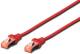 DIGITUS Professional CAT 6 S-FTP Patchkabel, Cu, 0,25 m, Rot