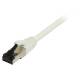 Patch cable RJ45, CAT8.1 2000Mhz, 1.0m, white, S-STP(S/FTP), TPE(Ultra SuperFlex), AWG26, Synergy 21