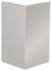 Hager BRS1202A7035 external corner cover for BRS OT 120mm light gray