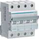 Hager MCN406 Circuit breaker 4-pole 6kA C-6A 4M