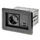 Startech.com KITBZPOWEU SINGLE TABLE POWER OUTLET