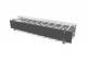 Vertiv (Knürr) for cable management plate, 2U, e.g. Cover, Black, *cover only!*