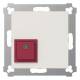 Jung NRSAS0834RT call button series A/AS white