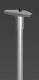 RZB 982048.004 Mastaufsatz L250 für Mast d76mm,1-fach