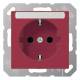 Jung A 1520 BFKINA RT SCHUKO socket 16A 250V contact protection SF breakage.