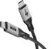 Goobay Ultra USB-C cable, USB4 Version 2.0, 1.5 m, black;silver – 240 W, 5 A, 80 Gbit/s, Power Delivery, textile jacket