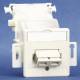 Metz Connect 150120C202-E BTR fiber optic data connection box, OpDAT 2EK SC-D pure white 70x70x55mm