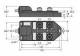 Turck TB-4M12-4-10/TXL Passive actuator/sensor distributor 4f 6611906