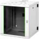 Digitus DN-19 12-U-3 12U 482.60 mm Wide Rack Cabinet - White - 60 kg x Maximum Weight Capacity