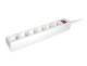 Equip 245552 Steckdosenleiste 6xSchuko+Switch->St.90°CL ws. Pla.
