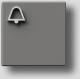 Siedle TM612-4/BTM650-04 TM Klingeltaste Glockensymbol Titan 029809