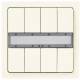 Siemens 5WG12872DB12 GAMMA instabus pushbutton 4-UP 287, DELTA style 5WG1287-2DB12
