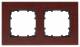 Siemens 5TG11022 5TG1102-2 DELTA miro Frame 2-gang, Wood Species Maple 161x90mm 5TG1102-2