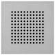 GIRA 248326 cover speaker system 55 color aluminium