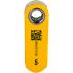 Pilz 402265 PITreader key ye 5 Transponderschlüssel Kunststoff gelb