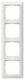 Siemens 5TG25540 Frame 4-fold titanium white, 5TG2554-0 DEL