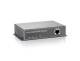 LevelOne POR-0122 PoE Repeater Cascadable 3xGE PoE grau