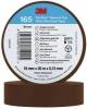 3M 7100184802 165BR5E Temflex 19 mm x 20 m Braun Vinyl-Isolierband 0,15 mm 