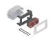 Niedax GES2VWEDV GES 2 VW EDV device mounting system, pre-configured, dual, mounting