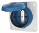Mennekes 11311F 16A2P + E 230V Blue Socket, IP54