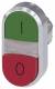 SIEM 3SU1051-3BB42-0AK0 Siemens 3SU10513 taster beleuchtet 22mm rund grün I rot O