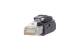 Metz Connect 1401505012-E E-DAT Industry IP20 RJ45 connector black with sleeve black