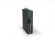 LevelOne IFP-0503 Industrie-PoE+Switch 4x FE PoE/1x SC 126 W Metall