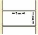 OEM-Factory Etiketten - Transfer 07 x 05mm, permanent, K76