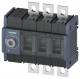 Siemens 3KD30300NE100 switch disconnectors, 3-pole 100A Bgr.2 front drive left
