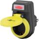 Goobay 41266 Protective contact socket, splash-proof - single protective contact socket adapter with switch suitable for outdoor use