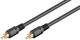 Goobay 50339 Coaxial Digital Audio connection cable, Cinch S/PDIF, double shielded – Cinch plug > Cinch plug