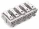 WAGO 294-4005 power connection terminal without P without locking feet without printing 5-pin white