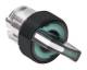 Schneider Electric ZB4BK12337 Schneider front element green for light selection switch. 2pcs. locking D22mm