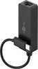 Goobay USB-C-Ethernet-Adapter, schwarz - zum Anschluss eines PCs oder Apple MacBook an ein Ethernet-Netzwerk (RJ45) über den USB-C-Anschluss
