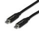 STARTECH.COM USB-C to USB-C Cable w/ 5A PD - M/M - 2 m 6 ft. - USB 2.0 - USB-IF Certified